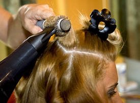 Выпрямление волос с помощью кератина